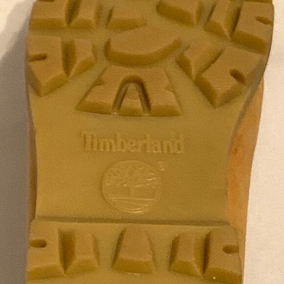 Timberland Waterproof Premium Nubuck Leather Womens Boots Rubber Lug Outsole 8.5 - Picture 4 of 12